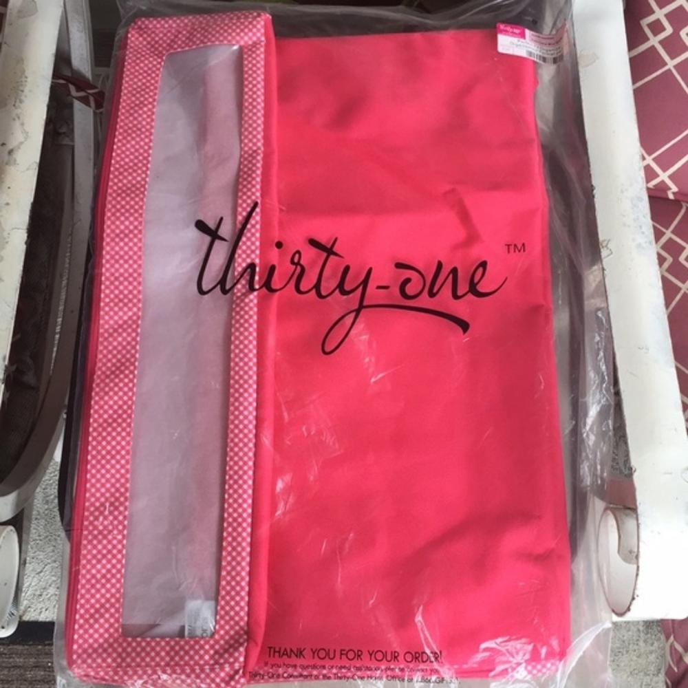 Coral thirty one perfect fit organizer nwt